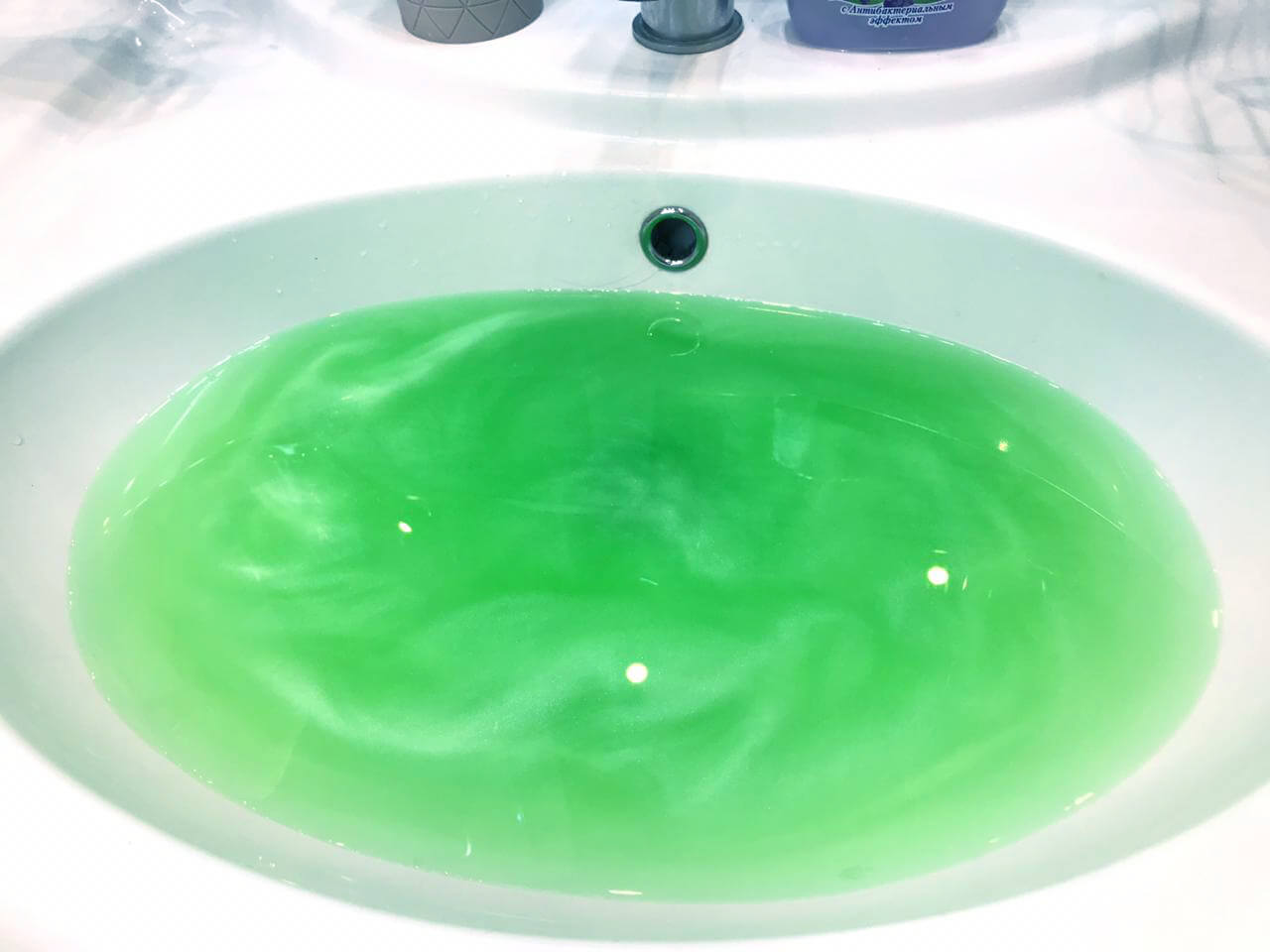 Шиммер для ванны - Light Green (Зеленый)