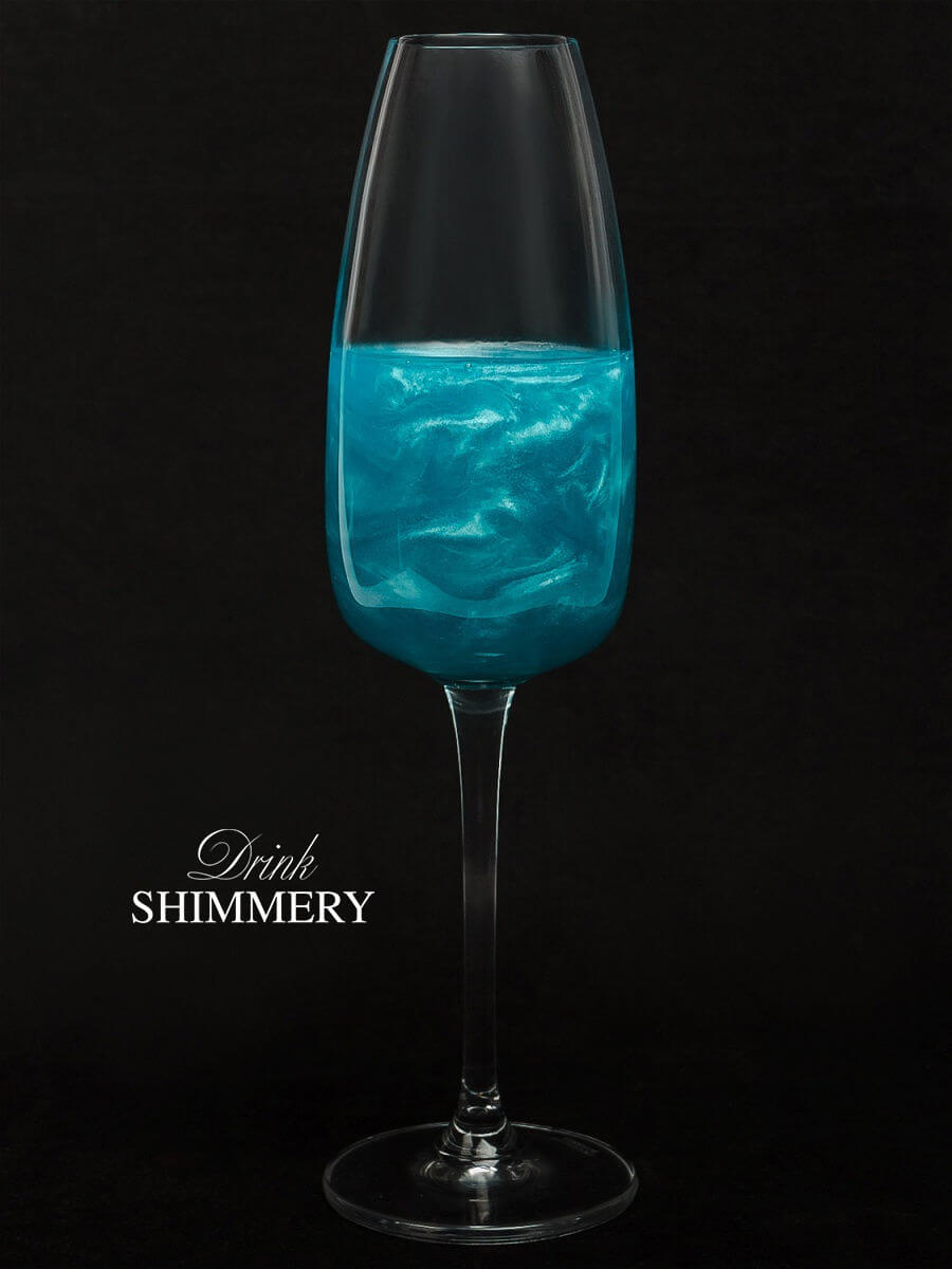 Шиммер для напитков - Turquoise (бирюзовый)